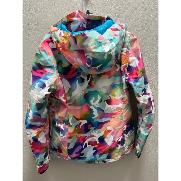 Vibrant Multicolor Women's Ski Jacket - Picture 7 of 12